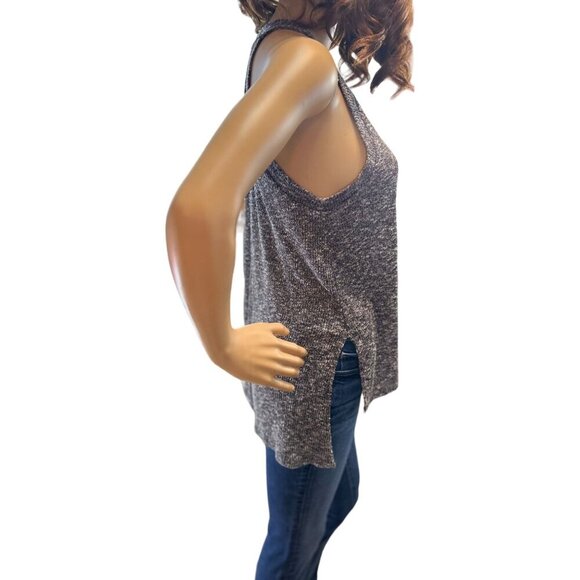 (6 for $25)r2d Marled Halter Sweater size medium - Picture 3 of 6